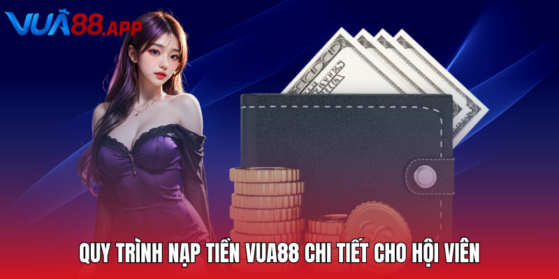 Quy trình nạp tiền VUA88 chi tiết cho hội viên