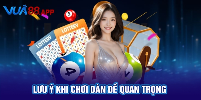 Dàn Đề 36 Số Chuẩn Nhất 2025 Được Nhà Cái VUA88 Cập Nhật 5 Lưu ý khi chơi dàn đề quan trọng