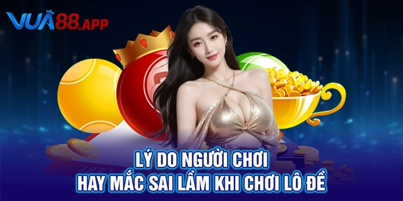 Lý do người chơi hay mắc sai lầm khi chơi lô đề