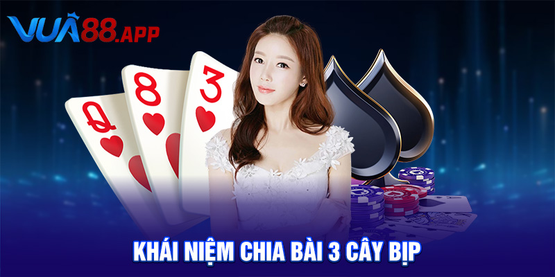 Khái niệm chia bài 3 cây bịp