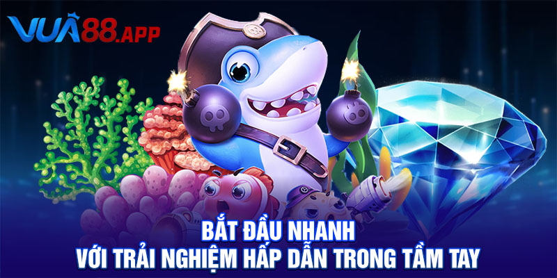 Chơi Bắn Cá Kim Cương Trải Nghiệm Kịch Tính Và Thắng Lớn 4 Bắt đầu nhanh với trải nghiệm hấp dẫn trong tầm tay