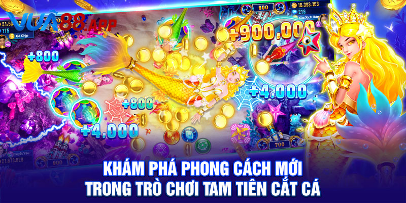 Tam Tiên Cắt Cá Chinh Phục Đại Dương Với Phần Thưởng Khủng 2 Khám phá phong cách mới trong trò chơi tam tiên cắt cá