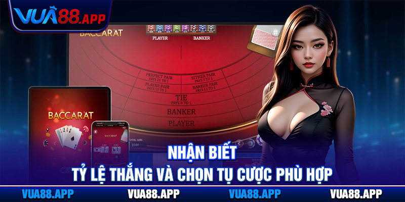 Cách Chơi Baccarat Vua88 - Kinh Nghiệm Thực Chiến Cho Bạn 4 Nhận biết tỷ lệ thắng và chọn tụ cược phù hợp